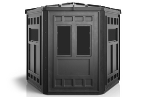 booner hunting blinds with 6-panel thunderdome and tinted windows