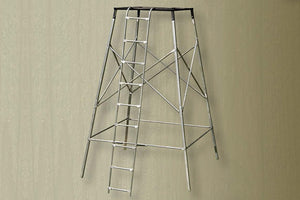 advantage hunting 2-person 10' galvanized quadpod kit