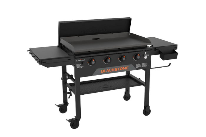 Griddle Collection featuring the Blackstone outdoor griddle, perfect for cooking fresh game and meals during hunting trips
