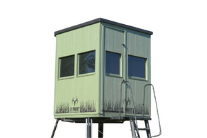 12 point hunting blinds the 6’ x 6’ double barrel