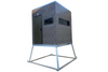 aluminum and insulated deer blinds 6' x 6' elevated with 8' base and detachable ladder big dogg