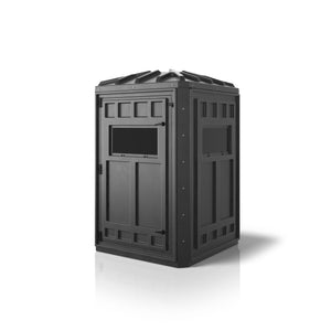 booner hunting blinds with 4-panel gunner and tinted windows