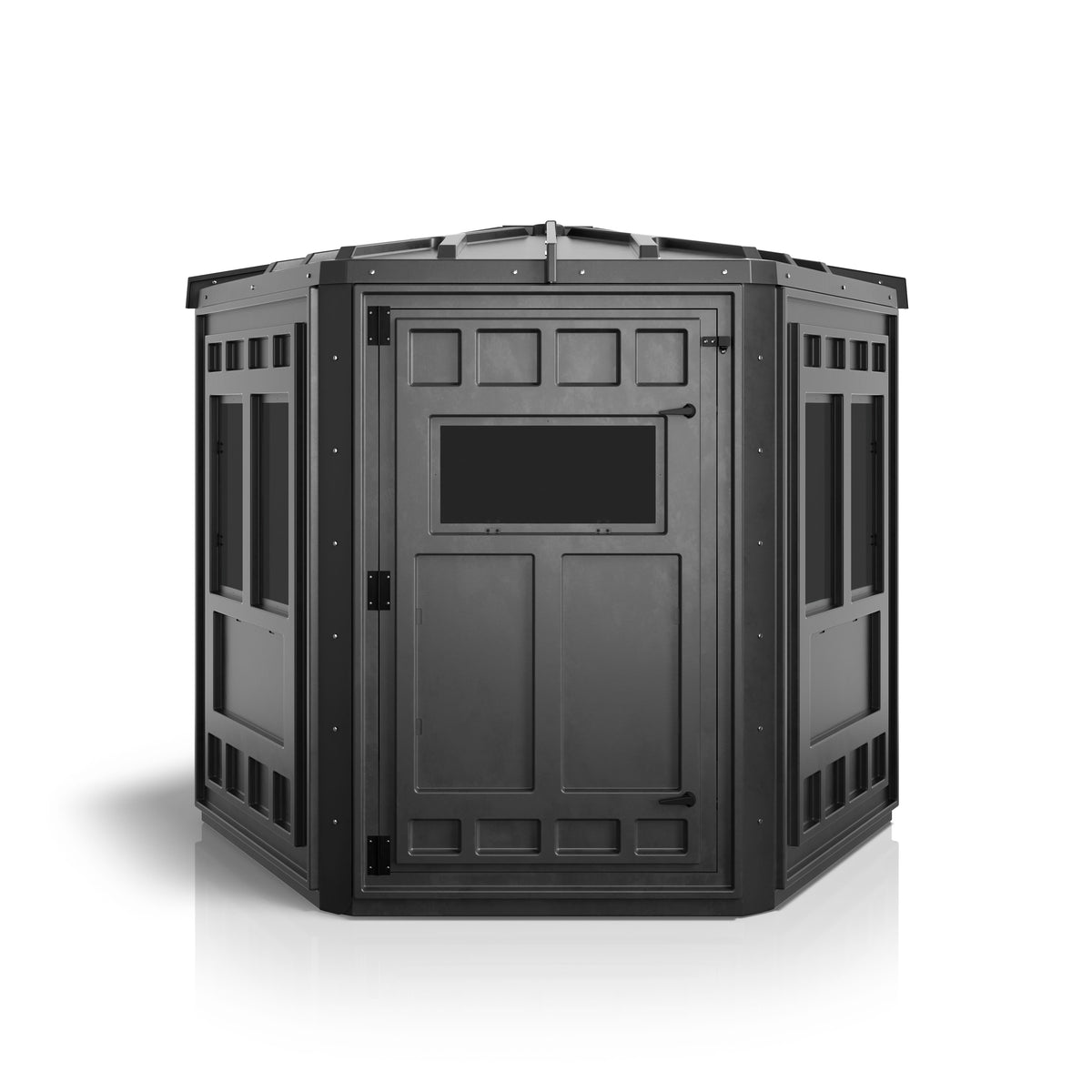 Booner Hunting Blinds with 6-Panel Thunderdome and Tinted Windows – Spacious, durable, and designed for ultimate concealment in the field.