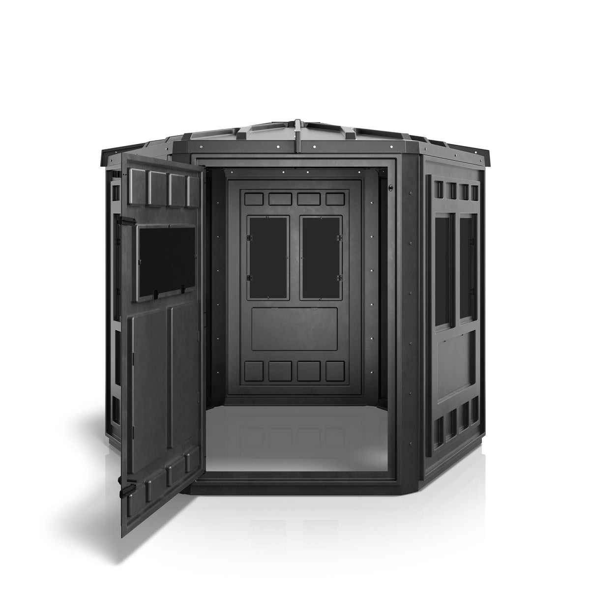Booner Hunting Blinds with 6-Panel Thunderdome and Tinted Windows – Spacious, durable, and designed for ultimate concealment in the field.