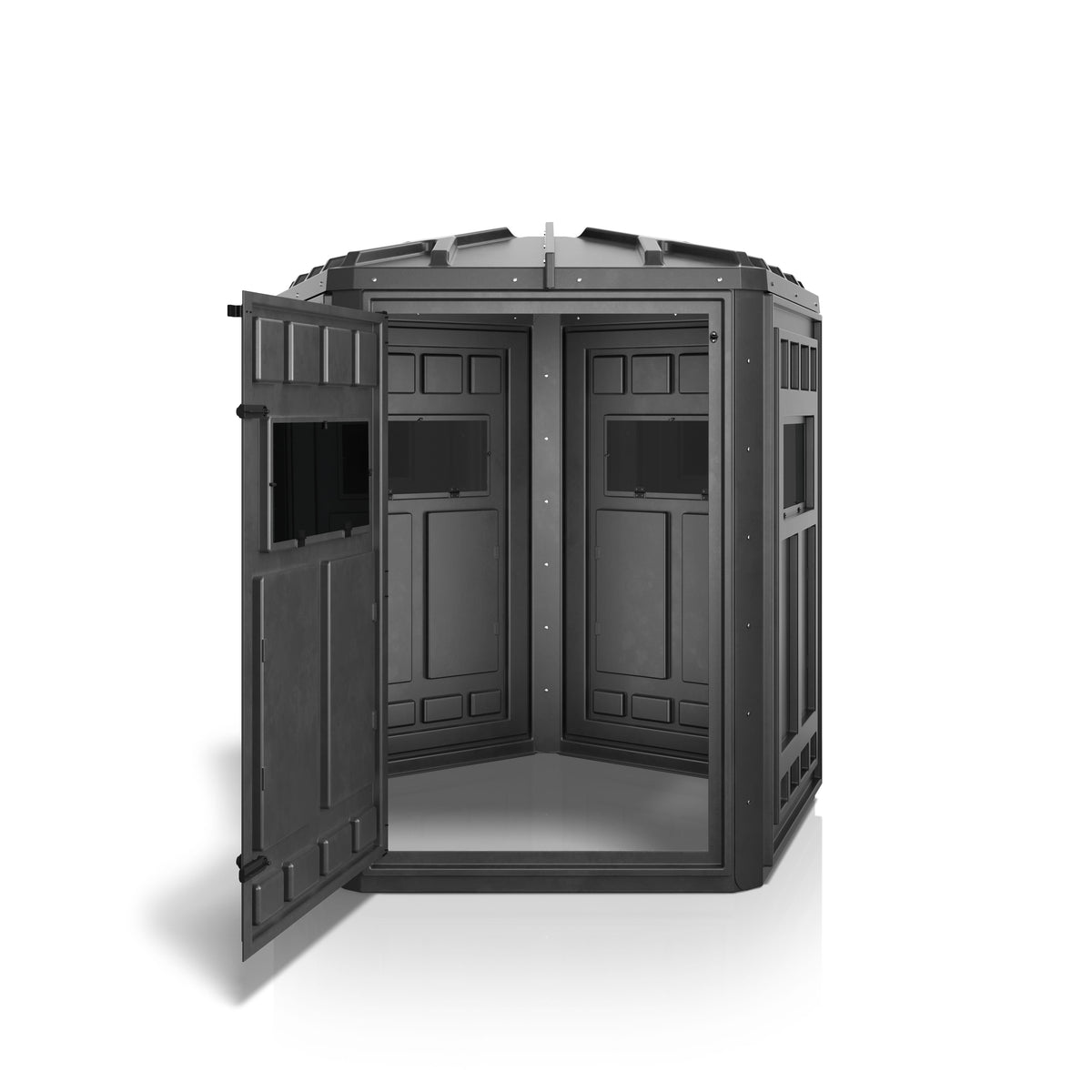 Booner 5-panel hunting blind with open door