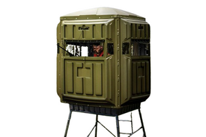 elevated hunting blinds with 10' galvanized qp kit advantage hunting 5031061