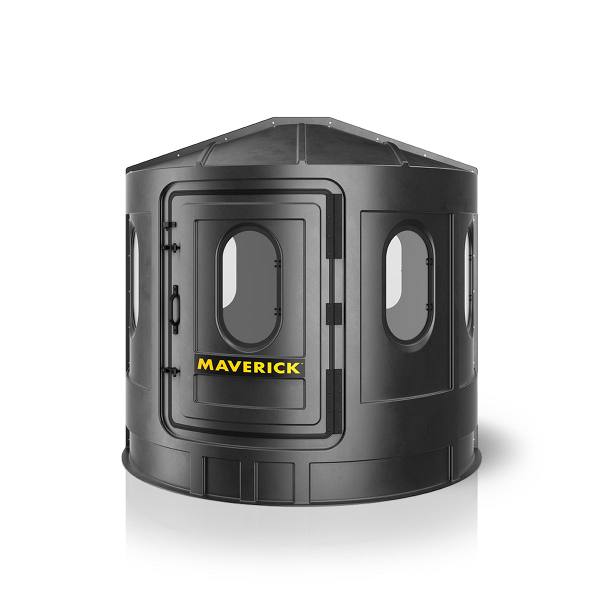 Maverick XL Hunting Blind in Black with Clear Windows 00316