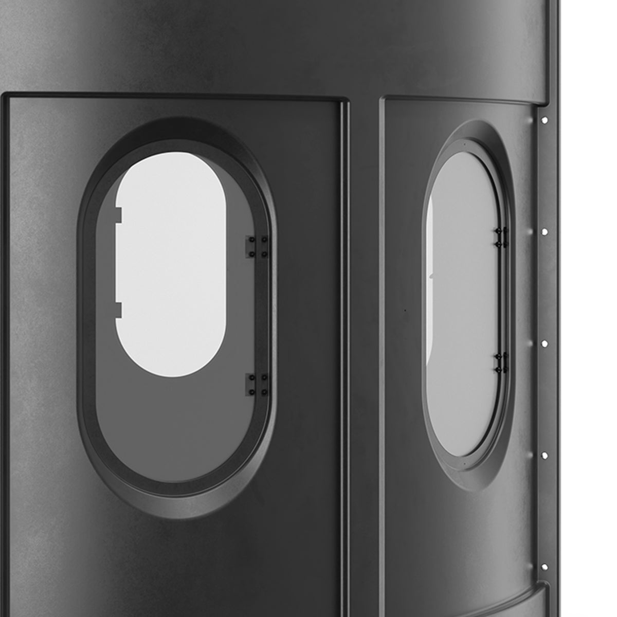 Maverick XL Hunting Blind in Black with Clear Windows 00316