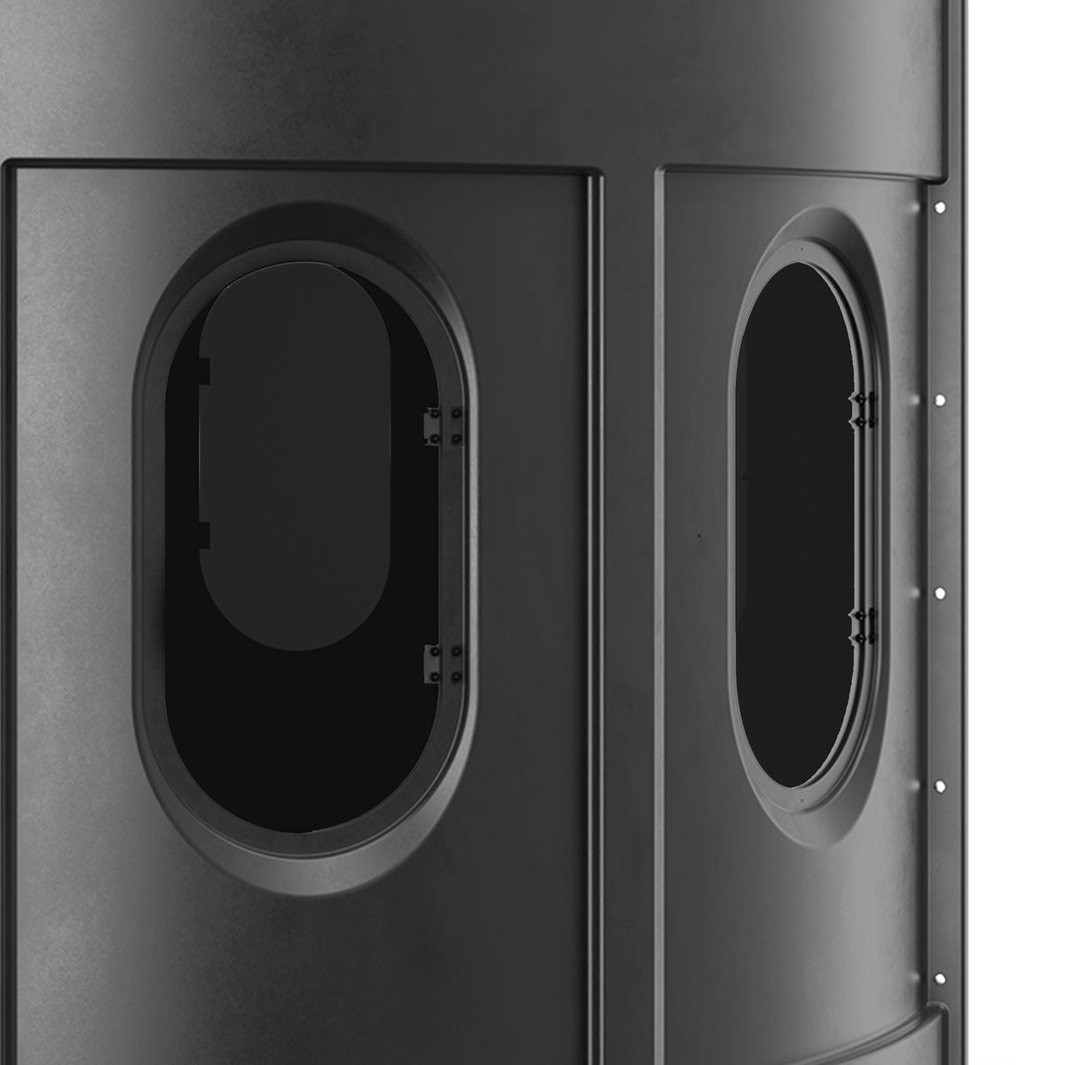 Heavy-duty Maverick XL ground blind with tinted windows for deer hunting.