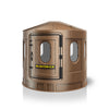 maverick xl hunting blind in brown with clear windows 00322
