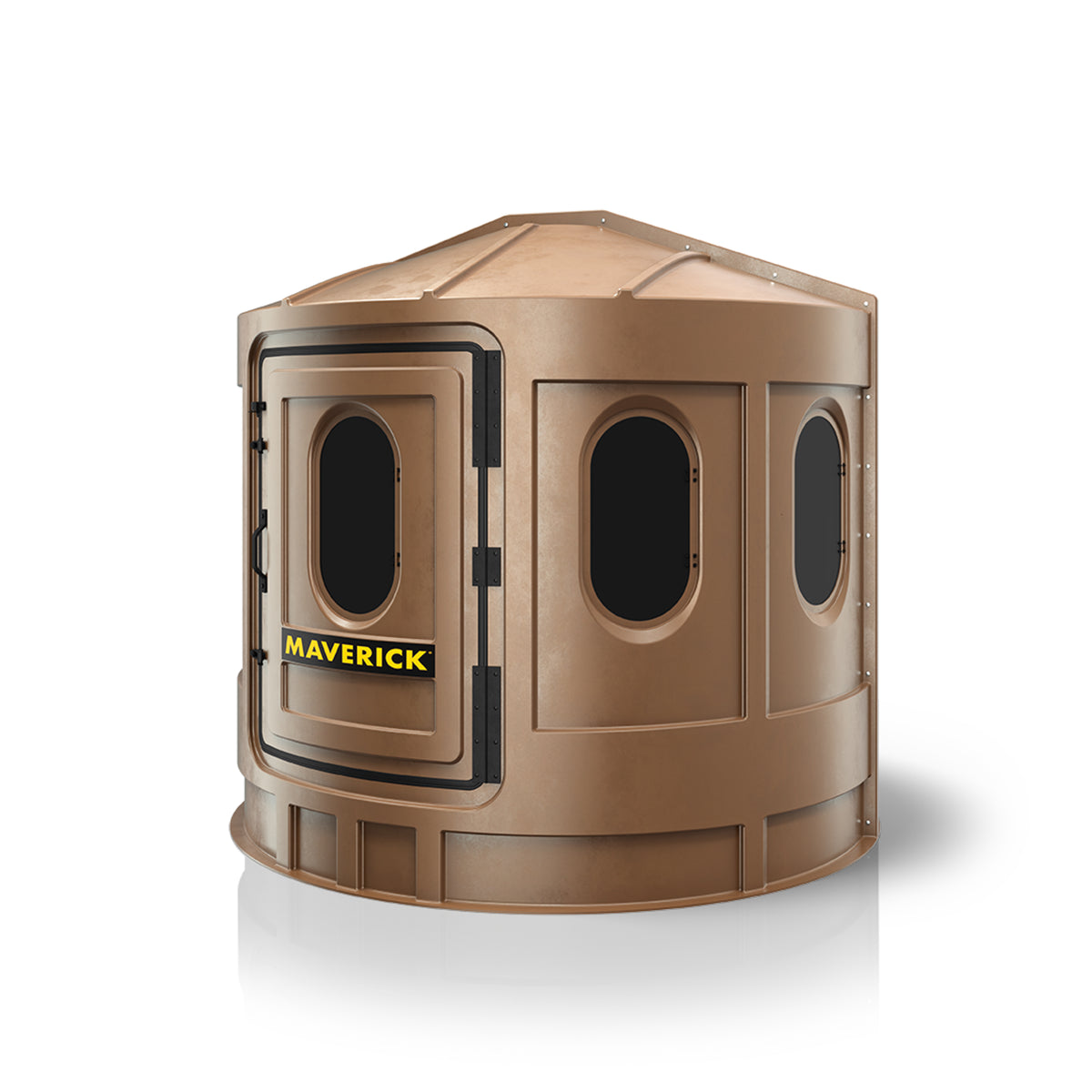 Durable Maverick XL blind with weather-resistant design and tinted windows