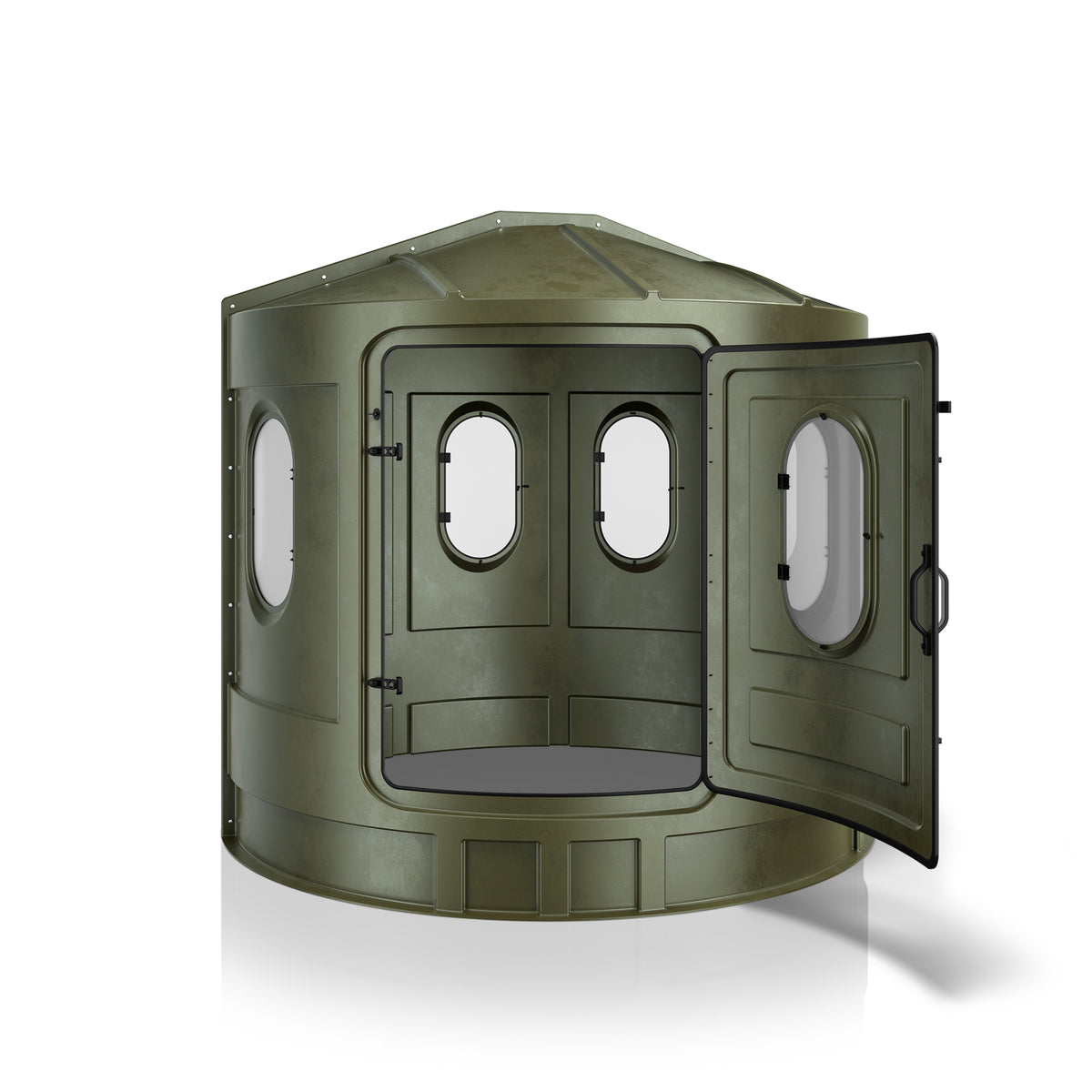 Maverick XL Hunting Blind in Green with Clear Windows 00319