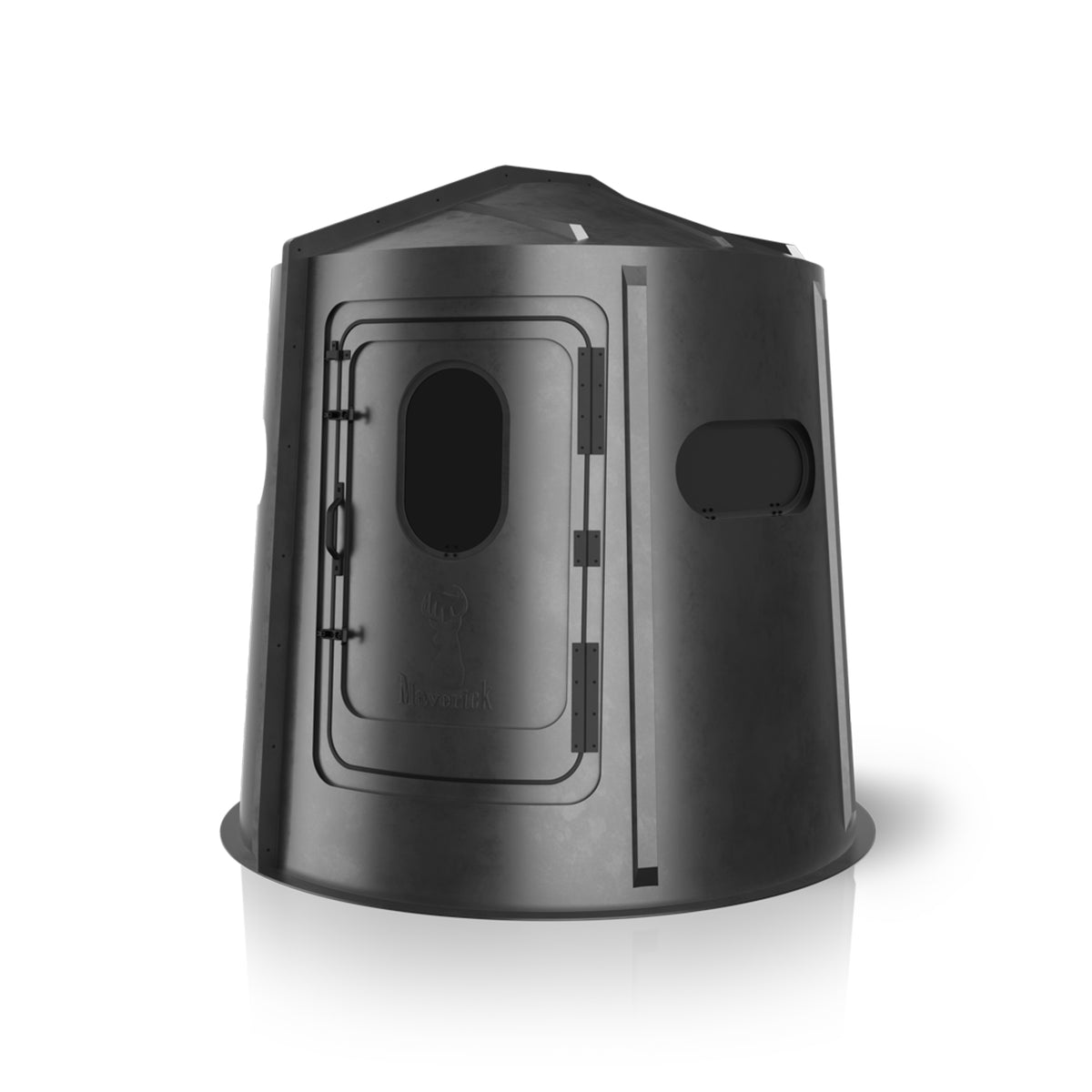 Maverick 5-Shooter GX Deer Blind in Black with Tinted Windows