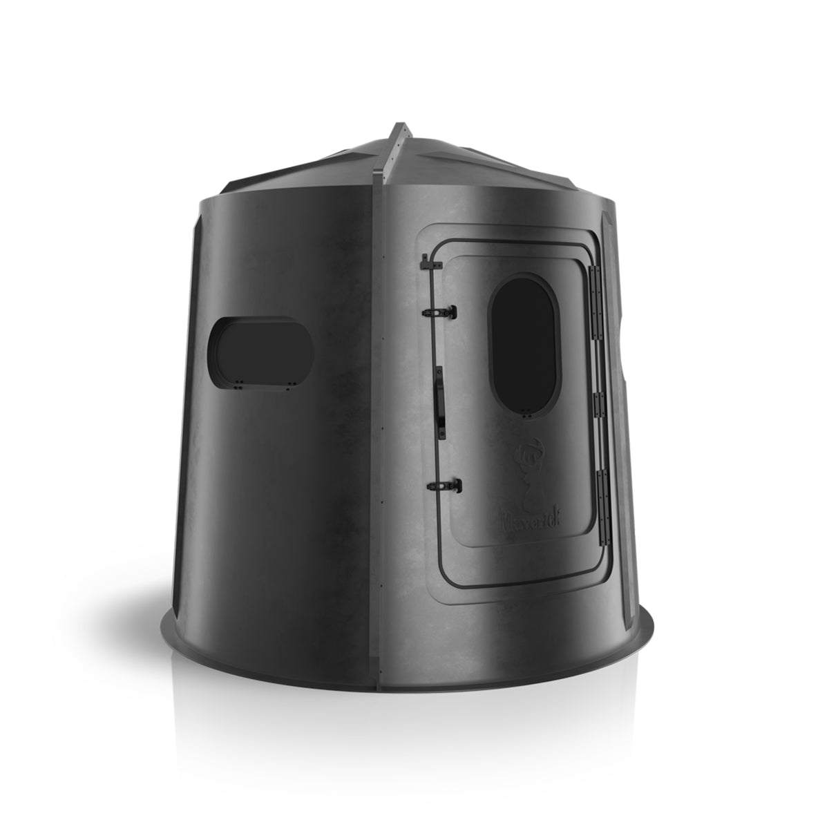 Maverick 5-Shooter GX Deer Blind in Black with Tinted Windows