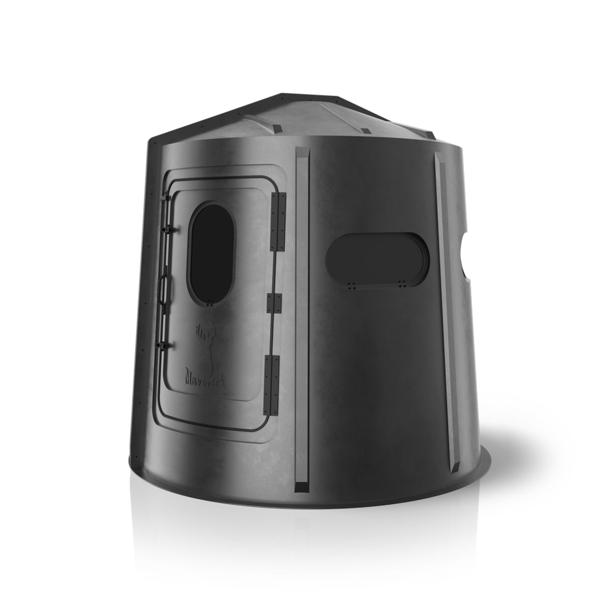 Maverick 5-Shooter GX Deer Blind in Black with Tinted Windows