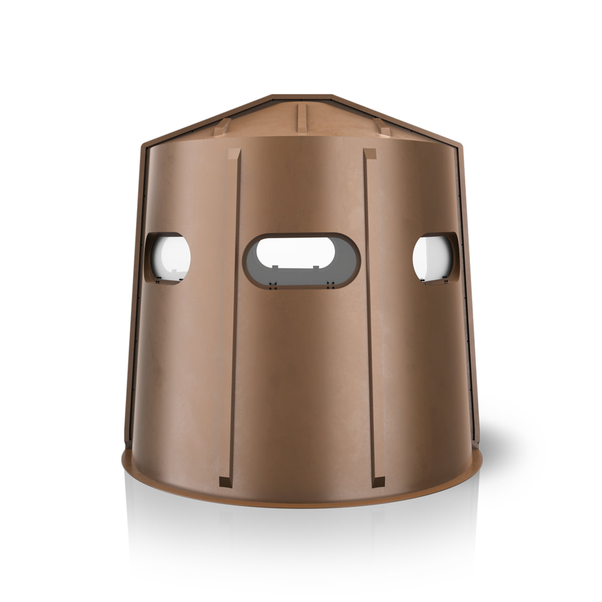 Maverick 5-Shooter GX Deer Blind in Brown with Clear Windows