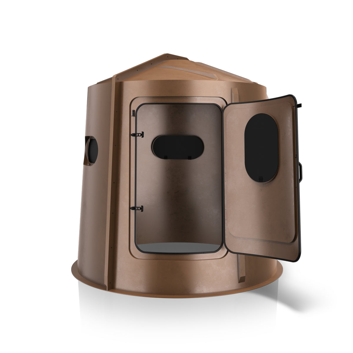 Maverick 5-Shooter GX Deer Blind in Brown with Tinted Windows