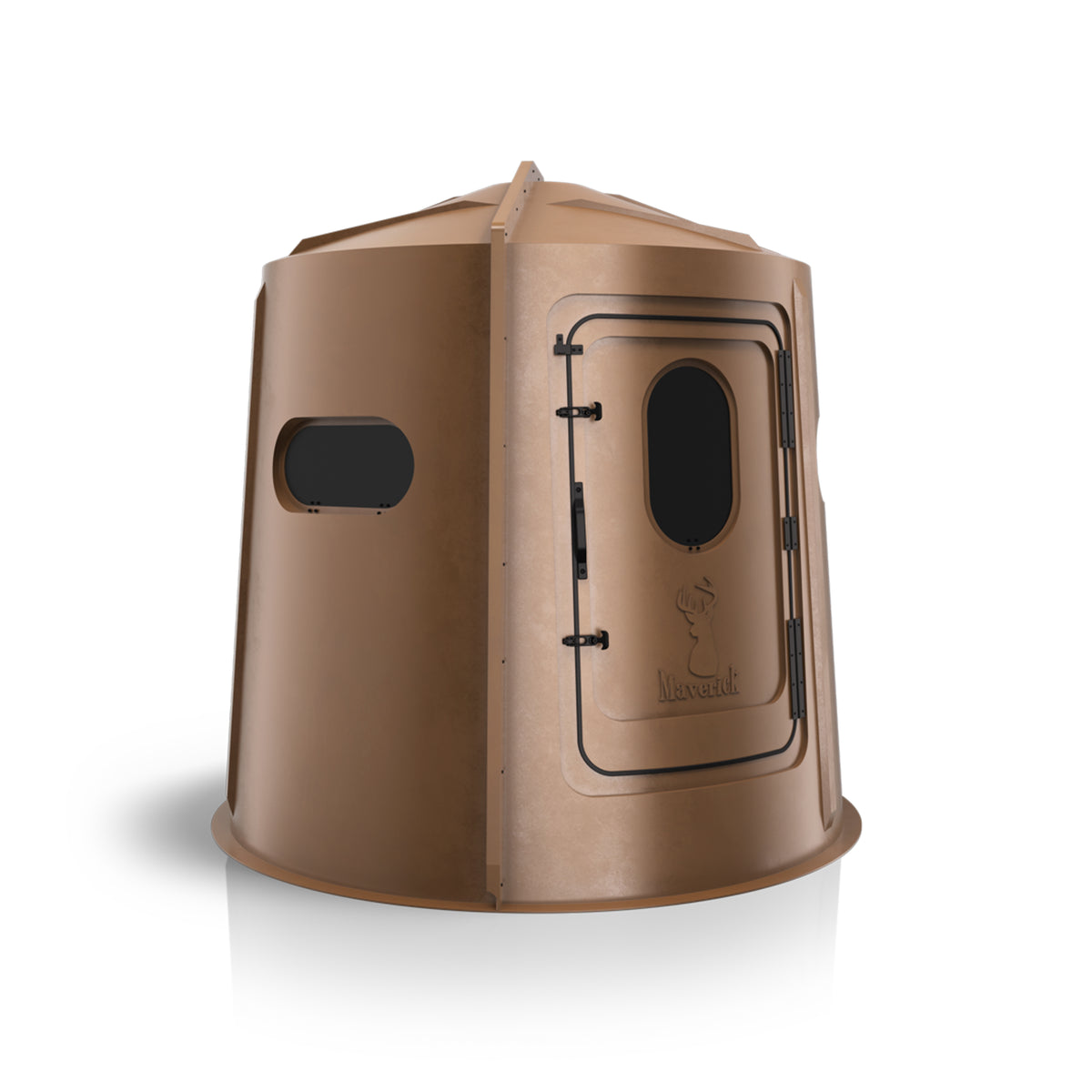 Maverick 5-Shooter GX Deer Blind in Brown with Tinted Windows