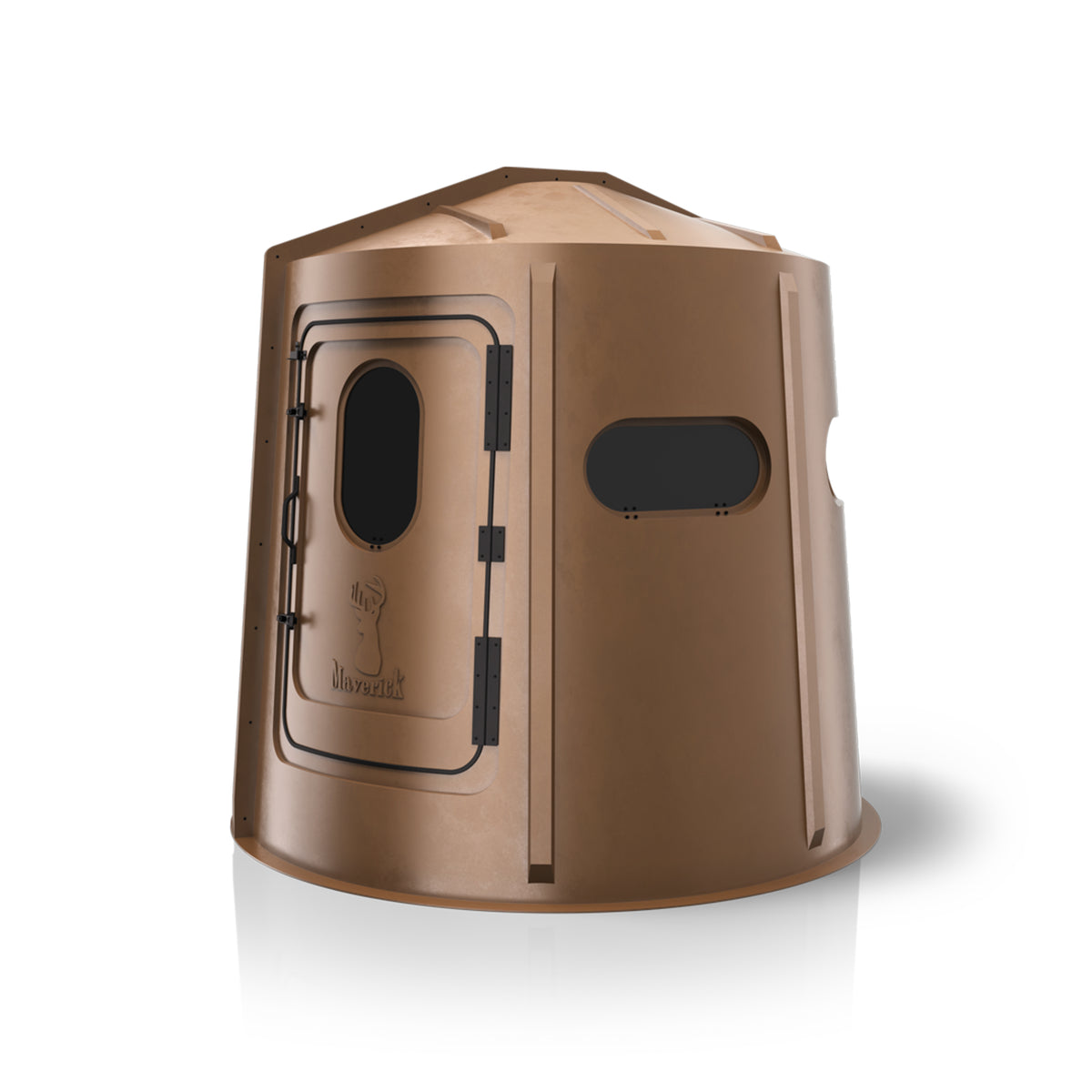 Maverick 5-Shooter GX Deer Blind in Brown with Tinted Windows