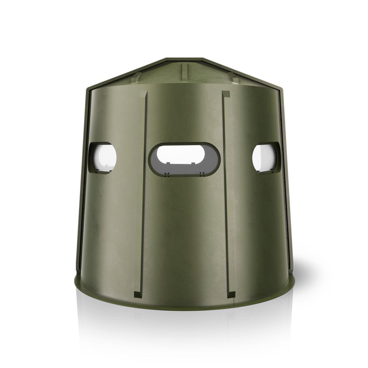 Maverick 5-Shooter GX Deer Blind in Green with Clear Windows