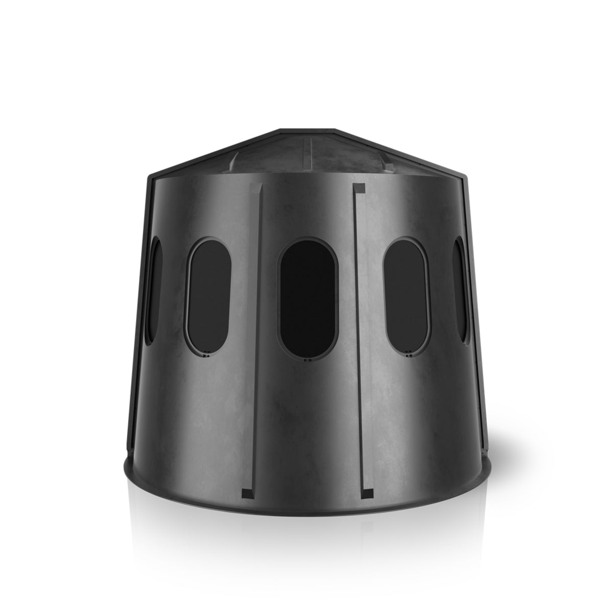 Maverick 6-Shooter Deer Hunting Blind in Black with Tinted Windows