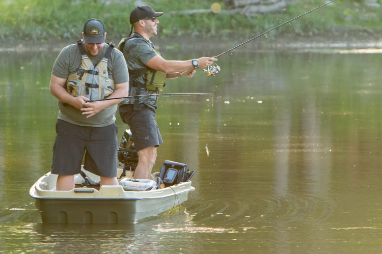 Pelican Intruder 12 Flat-Bottom Fishing Boat – Durable, stable, and spacious fishing boat designed for a smooth and reliable experience on the water.