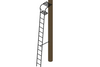 RTL-052 Rhino Treestands, compact hang on tree stand for whitetail hunting.