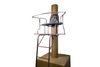 Rhino 17 ft. XL ladder stand RTL-3002 with wide platform and extra legroom.