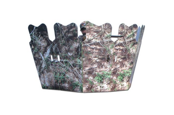 GhostBlind Phantom 6-Panel Mirrored Ground Blind – Lightweight, portable hunting blind with mirrored panels for superior natural concealment.