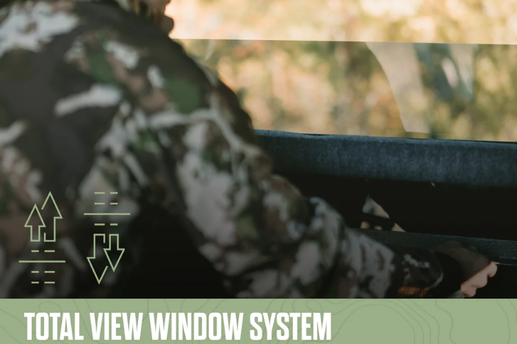 Shadow Hunter Marksman 6x6 Octagon Combo Hunting Blind – Durable, all-weather hunting blind for ultimate concealment and comfort.