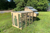 Snap Lock Chicken Coop Run for standard Coop – Spacious, Durable, and Easy-to-Attach Extension for Safe Free-Ranging