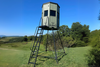 Elevated 16’ steel stand for your blind by 12 Point Hunting Blinds