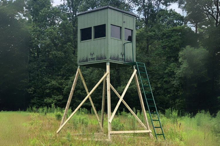 Durable 5x5 Booner blind from 12 Point Hunting Blinds