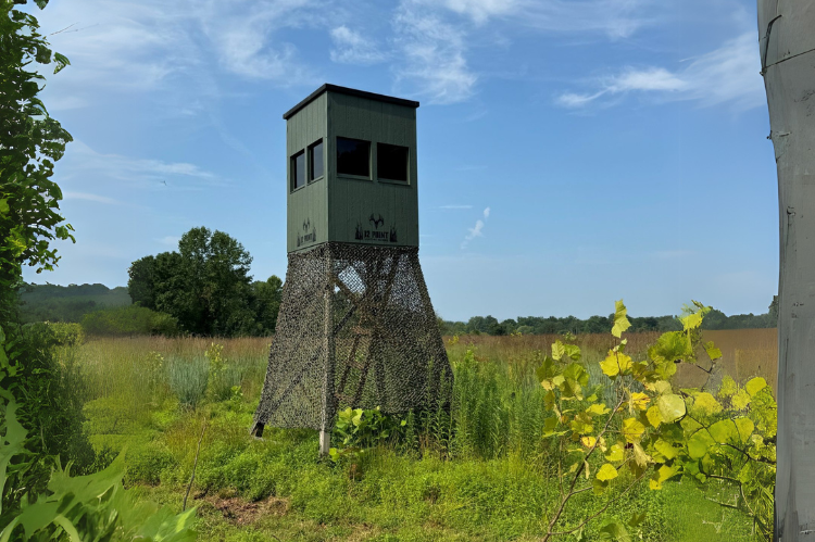 Durable 5x5 Booner blind from 12 Point Hunting Blinds