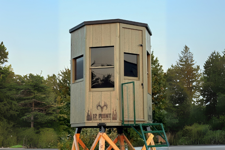 12 Point 6-Foot Octagon Hunting Blind