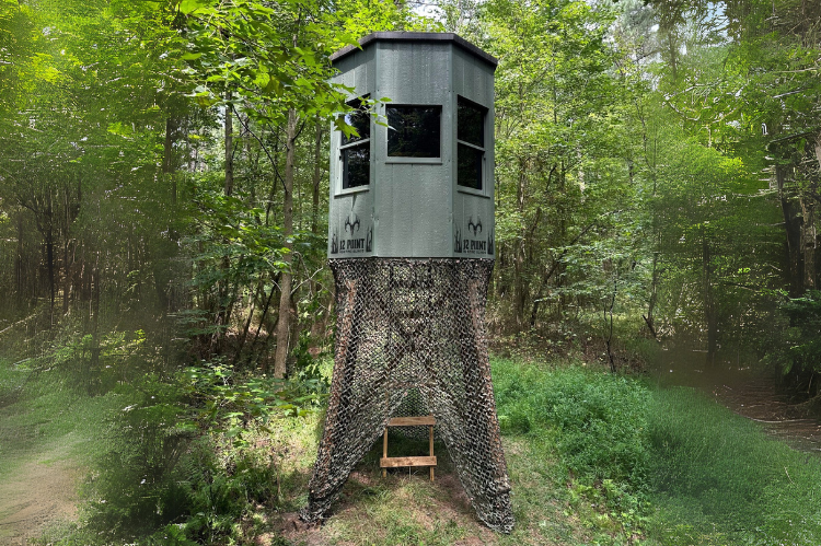 12 Point 6-Foot Octagon Hunting Blind
