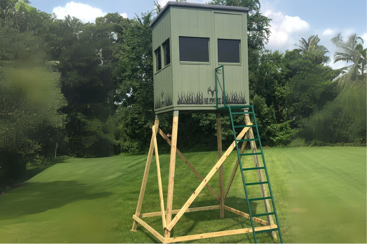 6x6 Double Barrel Blind by 12 Point Hunting Blinds