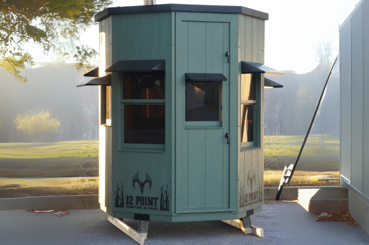 12 Point 6-Foot Octagon Hunting Blind