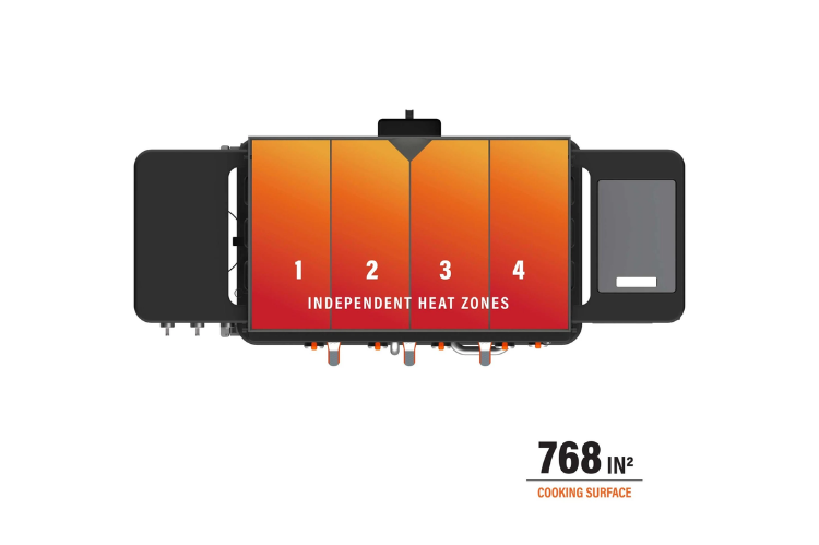 Blackstone 1923 Patio 36" Griddle with Air Fryer Combo, durable Blackstone griddle built for hearty hunting camp meals