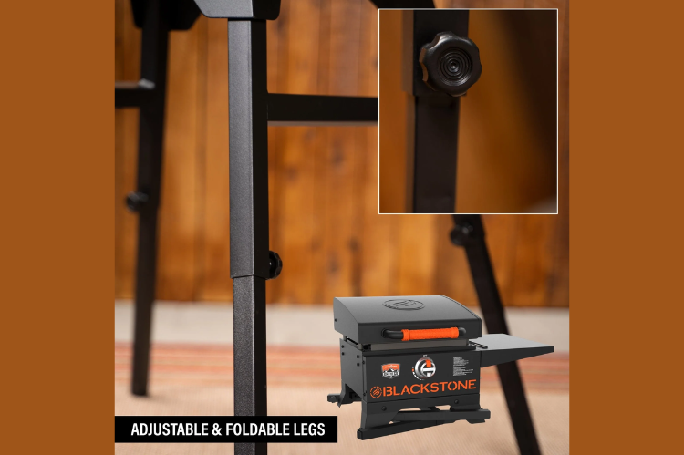 Blackstone 17" Griddle with Hood 1939, portable 17 inch Blackstone griddle for outdoor cooking