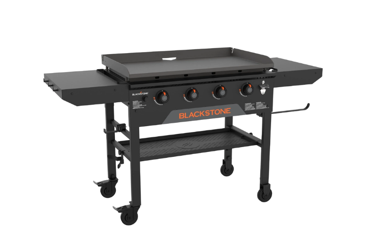 Blackstone 36" Griddle Original Omnivore 2210, a rugged Blackstone griddle built for outdoor cooking and hunting camps, offering dependable performance as a versatile outdoor griddle station