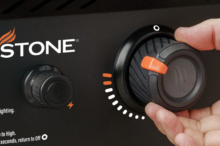 Blackstone 36" Griddle Original Omnivore 2210, a rugged Blackstone griddle built for outdoor cooking and hunting camps, offering dependable performance as a versatile outdoor griddle station