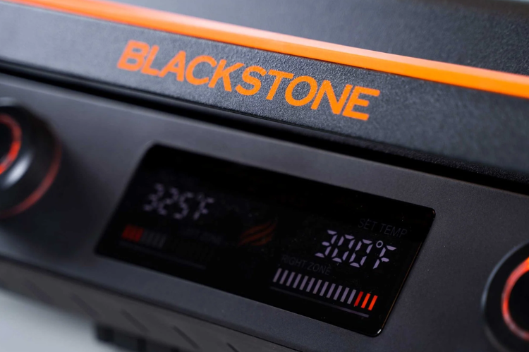 Blackstone E Series 22" Electric Tabletop Griddle with Hood 8001, portable electric Blackstone griddle designed for precise heat and easy outdoor cooking