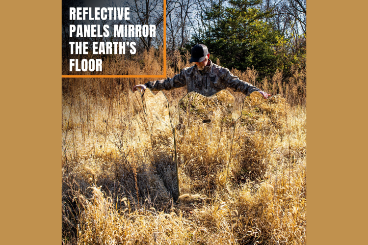 Shadow Hunter GhostBlind Predator 46" Hunting Blind All-In-One Bundle GBI-04P-SET, lightweight camouflage hunting blind for deer hunting