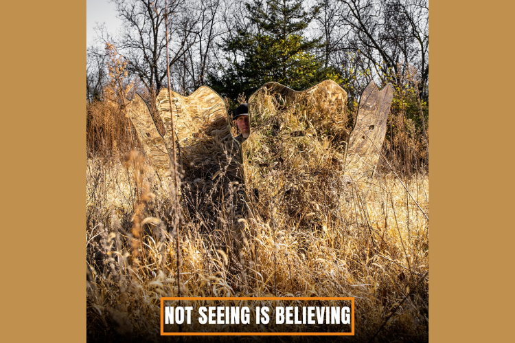 Shadow Hunter GhostBlind Predator 46" Hunting Blind All-In-One Bundle GBI-04P-SET, lightweight camouflage hunting blind for deer hunting