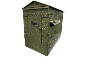 snap lock freedom deer hunting blind by formex (windows included)