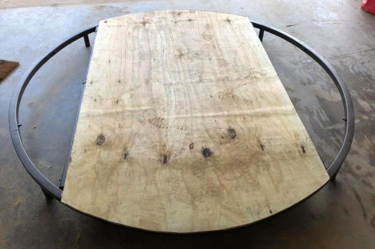 Booner Blinds Nex-Level Round Floor Base Ground Blind 00230