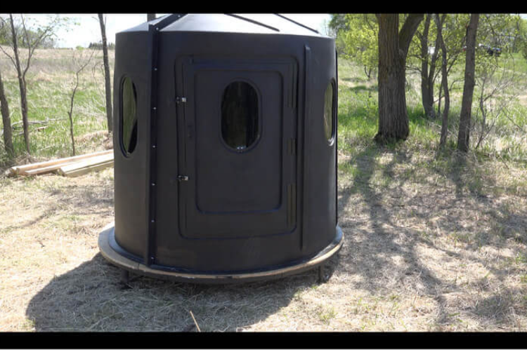 Booner Blinds Nex-Level Round Floor Base Ground Blind 00230