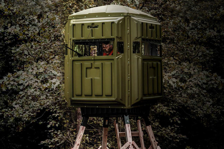 Elevated Hunting Blinds With QP Kit Advantage Hunting