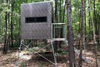 Aluminum and Insulated Deer Blinds 6' X 6' Elevated with 5' Base and Detachable Ladder for Big Dogg
